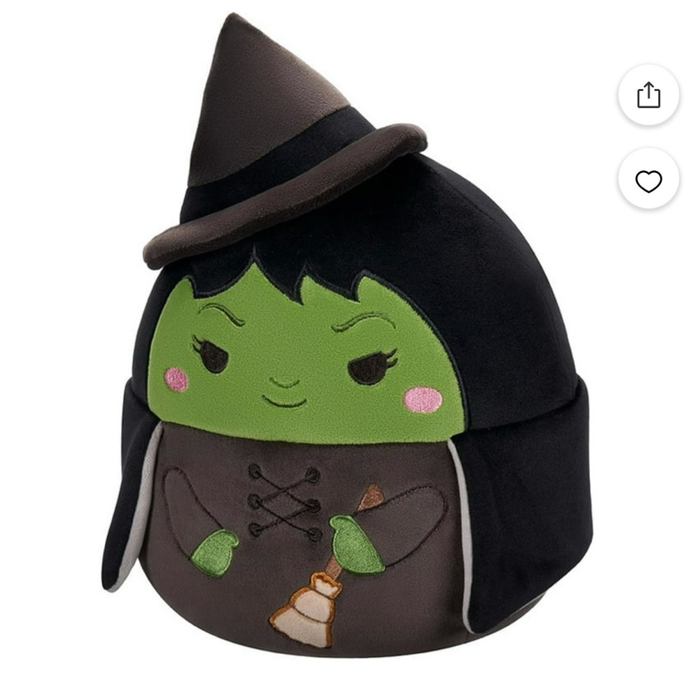 The Wizard of Oz Wicked Witch of  the West Squishmallows 8”Tall